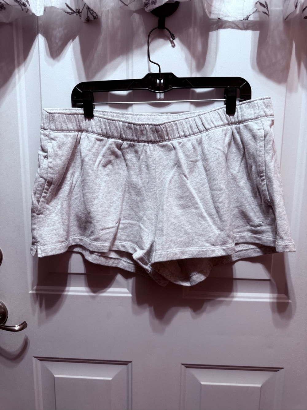 Hollister Light Gray Women's Casual Lounge Shorts